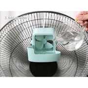 Darrahopens Appliances > Fans > Fan Accessories Fan Air Cooler Attachment with Ice Box, Hanging Fan Cooling Device, Clip-On Cooling Fan Accessory for Summer Cooling (Blue) In Australia - Darrahopens