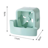 Darrahopens Appliances > Fans > Fan Accessories Fan Air Cooler Attachment with Ice Box, Hanging Fan Cooling Device, Clip-On Cooling Fan Accessory for Summer Cooling (Blue) In Australia - Darrahopens