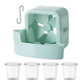 Darrahopens Appliances > Fans > Fan Accessories Fan Air Cooler Attachment with Ice Box, Hanging Fan Cooling Device, Clip-On Cooling Fan Accessory for Summer Cooling (Blue) In Australia - Darrahopens