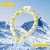 Darrahopens Appliances > Fans > Fan Accessories Lemon Instant Cool PCM Neck Ring - 28°C Phase Change Material for Sweat-Free Relief - Ultra-Light 135g Comfort for Sports, Office, and Summer Travel