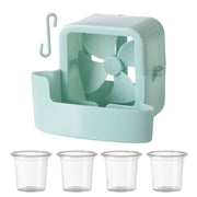 Darrahopens Appliances > Fans > Fan Accessories No-Drill Hanging Cooling Fan with Ice Compartment – Household Portable Cooler-blue In Australia - Darrahopens