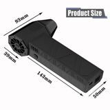 Darrahopens Appliances > Fans > Fan Accessories Powerful Blower with High Speed Duct Fan, 2024 New Jet Mini Dry Blower Mini Turbo Violent Fan Portable Hand Held Powerful (Black) In Australia - Darrahopens