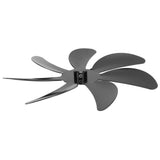 Darrahopens Appliances > Fans > Fan Accessories Stove Fan Aluminum Alloy Blade 7 Blades Easy Installation Universal Fireplace Fan Blade Replacement for Fireplace Fan Black In Australia - Darrahopens