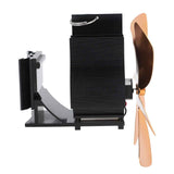 Darrahopens Appliances > Fans > Fan Accessories Wood Stove Fan Heat Powered 6 Blades Hanging Stove Fan Silent Flue Pipe Hanging Fireplace Fan Eco Friendly Wall Mount Gold In Australia - Darrahopens