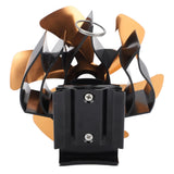Darrahopens Appliances > Fans > Fan Accessories Wood Stove Fan Heat Powered 6 Blades Hanging Stove Fan Silent Flue Pipe Hanging Fireplace Fan Eco Friendly Wall Mount Gold In Australia - Darrahopens