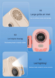 Darrahopens Appliances > Fans > Portable Fans Blue High-Speed Mini Clip Fan with 360° Rotation – Portable, Rechargeable & Multi-Functional Cooling Solution