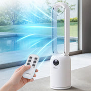 Darrahopens Appliances > Fans > Portable Fans Devanti 2in1 Bladeless Fan Air Purification W/ Remote 88cm