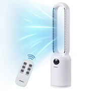 Darrahopens Appliances > Fans > Portable Fans Devanti 2in1 Bladeless Fan Air Purification W/ Remote 88cm