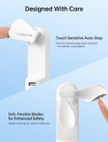 Darrahopens Appliances > Fans > Portable Fans Handheld Mini Fan (White), 3-in-1 USB Rechargeable Portable Fan with Power Bank & Flashlight, Pocket Design for Travel & Summer