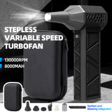 Darrahopens Appliances > Fans > Portable Fans Large 140,000 RPM Cordless Air Duster & Vacuum 4-in-1 with 8000mAh Battery for Australian Homes