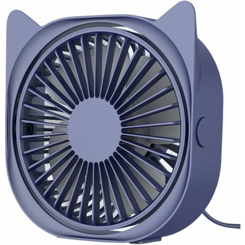 Darrahopens Appliances > Fans > Portable Fans Personal Desk Fans Small Quiet, 3 Wind Speeds, Small Portable Table Fans Fast Cooling For Office, Dorm ROom (Blue)
