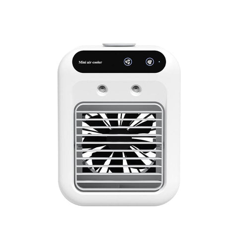 Darrahopens Appliances > Fans > Portable Fans Portable 500ml Large-Capacity Air Cooler Fan - 9-Blade Strong Wind & Wide-Angle Oscillation, Easy Top-Fill Desktop Evaporative Humidifier