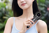 Darrahopens Appliances > Fans > Portable Fans Portable Handheld Turbo Fan Windy Speed Adjustable Mini Personal Battery Operated Fan -Grey