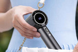 Darrahopens Appliances > Fans > Portable Fans Portable Handheld Turbo Fan Windy Speed Adjustable Mini Personal Battery Operated Fan -Grey