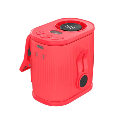 Darrahopens Appliances > Fans > Portable Fans Red High-Speed Mini Clip Fan with 360° Rotation – Portable, Rechargeable & Multi-Functional Cooling Solution