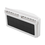 Darrahopens Appliances > Fans > Portable Fans Solar Powered Car Cooler Large Wide Angle 3 Fans Deodorant Energy Saving Car Exhaust Ventilation Fan White In Australia - Darrahopens