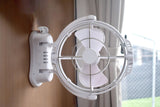 Darrahopens Appliances > Fans > Portable Fans White Caframo FOR Sirocco 11 12v 24VOLT 360 Fan Caravan BOAT ACCESSORIE