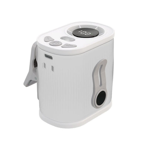 Darrahopens Appliances > Fans > Portable Fans White High-Speed Mini Clip Fan with 360° Rotation – Portable, Rechargeable & Multi-Functional Cooling Solution
