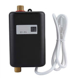 Darrahopens Appliances > Fridges & Freezers > Fridges 220V 3800W Mini Electric Tankless Instant Hot Water Heater Bathroom Kitchen Washing Black In Australia - Darrahopens