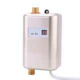 Darrahopens Appliances > Fridges & Freezers > Fridges 220V 3800W Mini Electric Tankless Instant Hot Water Heater Bathroom Kitchen Washing Golden In Australia - Darrahopens