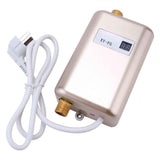 Darrahopens Appliances > Fridges & Freezers > Fridges 220V 3800W Mini Electric Tankless Instant Hot Water Heater Bathroom Kitchen Washing Golden In Australia - Darrahopens