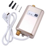 Darrahopens Appliances > Fridges & Freezers > Fridges 220V 3800W Mini Electric Tankless Instant Hot Water Heater Bathroom Kitchen Washing Golden In Australia - Darrahopens