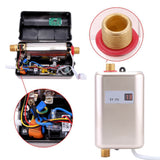 Darrahopens Appliances > Fridges & Freezers > Fridges 220V 3800W Mini Electric Tankless Instant Hot Water Heater Bathroom Kitchen Washing Golden In Australia - Darrahopens