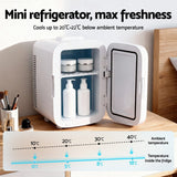 Darrahopens Appliances > Fridges & Freezers > Fridges Glacio Mini Fridge Portable 13L White Electric Cooler Warmer 12V 220V