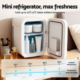 Darrahopens Appliances > Fridges & Freezers > Fridges Glacio Mini Fridge Portable 22L White Electric Cooler Warmer Car Office 12V 220V