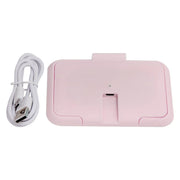 Darrahopens Appliances > Fridges & Freezers > Fridges USB Wet Wipe Heater Constant Temperature Portable Baby Wipes Warmer for Household Car Outdoor Pink In Australia - Darrahopens