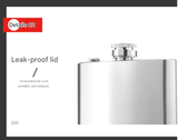 Darrahopens Appliances > Fridges & Freezers > Wine Fridges Black 8oz Stainless Steel Hip Flask with Black Lychee Grain Texture and Funnel, Portable 12.2cm Bottle for Australian Camping and Outdoors