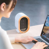 Darrahopens Appliances > Heaters > Electric Heaters 1200W Electric Ceramic Fan Heater With 2 Heat Settings And Overheat Protection Fast Heating And Quiet With Low Energy