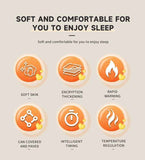 Darrahopens Appliances > Heaters > Electric Heaters Cozy Wearable Heated Blanket with Sleeves and Foot Pocket – Reversible Fleece & Sherpa, Adjustable Temperature & Timer, Perfect for Sofa, Desk, Bed, Indoor Use (Grey)