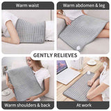 Darrahopens Appliances > Heaters > Electric Heaters Heated Pad Zero-Gravity Pad Temperature Control Timer Winter Warmth Suitable for both humans and pets - Gray - Size 30cm*60cm In Australia - Darrahopens