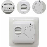 Darrahopens Appliances > Heaters > Electric Heaters Manual Electric Underfloor Heating ROom Thermostat With Sensor Ac 220V 16A, Mechanical Underfloor Heating Thermostat