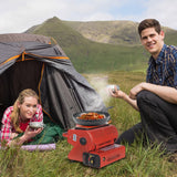 Darrahopens Appliances > Heaters > Patio Heaters Portable Camping Gas Heater Outdoor Heating Stove Gas Baking Hunting Warmer AU RED