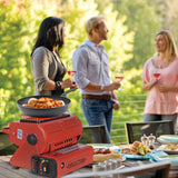 Darrahopens Appliances > Heaters > Patio Heaters Portable Camping Gas Heater Outdoor Heating Stove Gas Baking Hunting Warmer AU RED