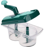 Darrahopens Appliances > Kitchen Appliances 7pcs GENIUS NICER TWIST Fruit Vegetable Kitchen Tools Mix Mince Chop Puree