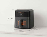Darrahopens Appliances > Kitchen Appliances > Air Fryers 1400W 5L Non-Stick Digital Air Fryer with Clear Viewing Window