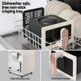 Darrahopens Appliances > Kitchen Appliances > Air Fryers Devanti 6L Air Fryer Knob Control 1700W Cream