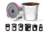 Darrahopens Appliances > Kitchen Appliances > Coffee Machines & Accessories 2 PCS Stainless Steel Coffee Filter Pods Compatible With Keurig 1.0 2.0 Reusable K Cups
