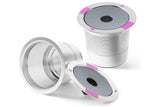 Darrahopens Appliances > Kitchen Appliances > Coffee Machines & Accessories 2 PCS Stainless Steel Coffee Filter Pods Compatible With Keurig 1.0 2.0 Reusable K Cups