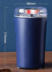 Darrahopens Appliances > Kitchen Appliances > Coffee Machines & Accessories 200W Electric Coffee Grinder - Stainless Steel Blades, Overheat Protection, Portable Mill