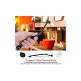 Darrahopens Appliances > Kitchen Appliances > Coffee Machines & Accessories 3 Pack Espresso Machine Accessories - Black Cleaning Brushes And Coffee Decorating Brush