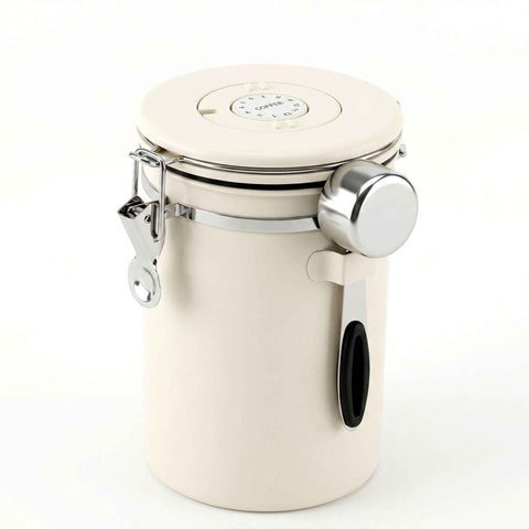 Darrahopens Appliances > Kitchen Appliances > Coffee Machines & Accessories 5-Star Chef 1.8L Stainless Steel Coffee Bean Storage Container Coffee Canister