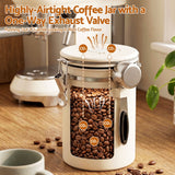 Darrahopens Appliances > Kitchen Appliances > Coffee Machines & Accessories 5-Star Chef 1.8L Stainless Steel Coffee Bean Storage Container Coffee Canister