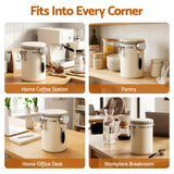 Darrahopens Appliances > Kitchen Appliances > Coffee Machines & Accessories 5-Star Chef 1.8L Stainless Steel Coffee Bean Storage Container Coffee Canister