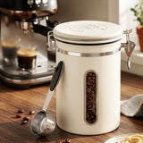 Darrahopens Appliances > Kitchen Appliances > Coffee Machines & Accessories 5-Star Chef 1.8L Stainless Steel Coffee Bean Storage Container Coffee Canister