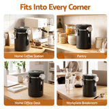 Darrahopens Appliances > Kitchen Appliances > Coffee Machines & Accessories 5-Star Chef 1.8L Stainless Steel Coffee Bean Storage Container Coffee Canister