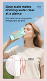 Darrahopens Appliances > Kitchen Appliances > Coffee Machines & Accessories 500ML Pink Portable Diamond Electric Shaker - Strong Vortex Stirring, Dual Temperature Endurance & Self-Cleaning for Protein Powder Coffee